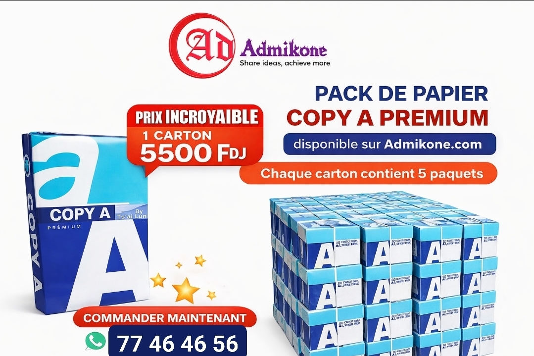 Ram des papier a vendre par cartons - Image 2